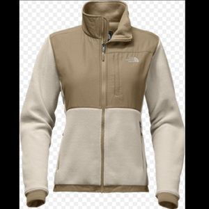 The North Face Denali fleece beige jacket